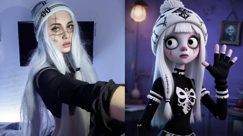Tim Burton Filter: Transform Yourself into a Tim Burton Character