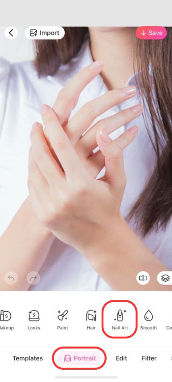 virtual nail try on - BeautyPlus Custom design - Nail Art