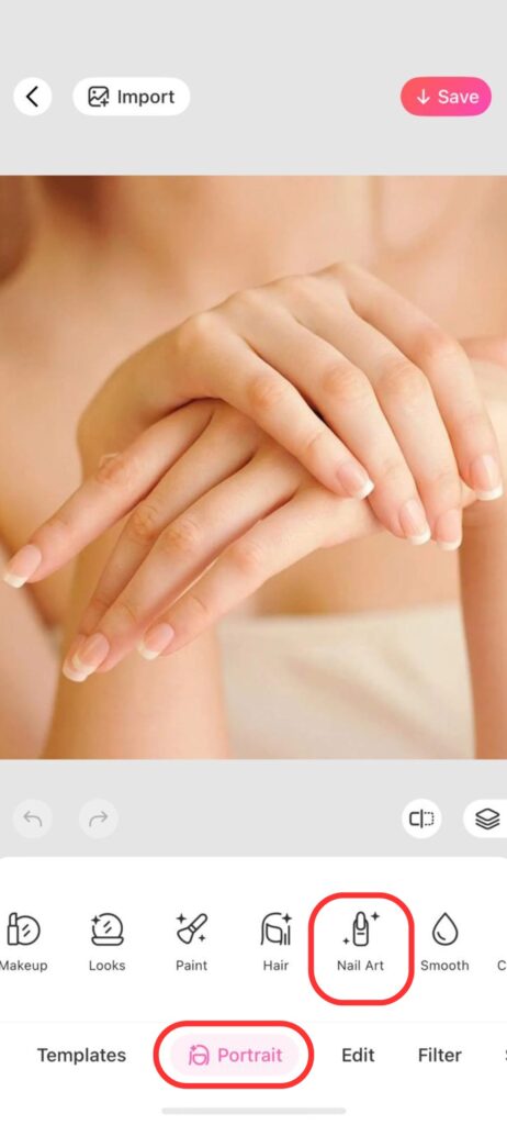 virtual nail try on - BeautyPlus Nail Arts- Portrait