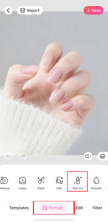 virtual nail try on - BeautyPlus Nail Arts - Portrait