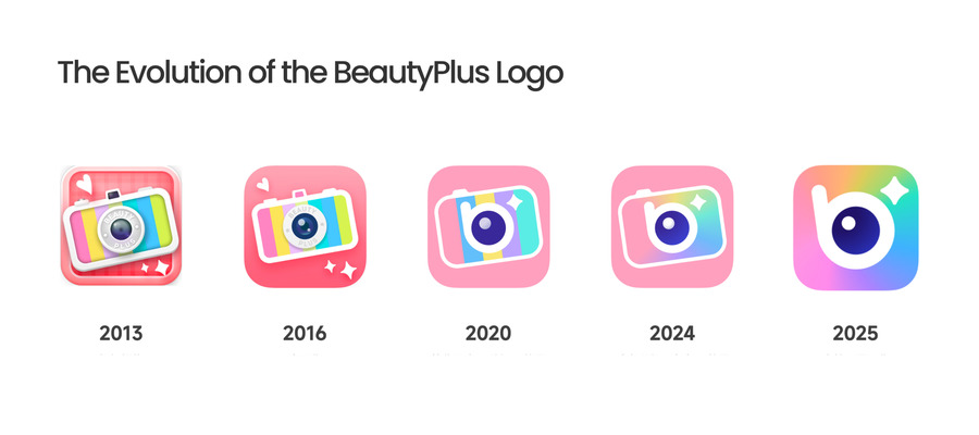 BeautyPlus Logo Upgrade - Evolution
