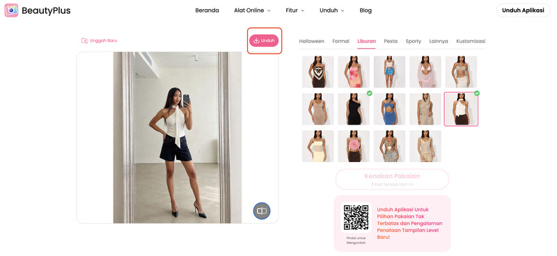 Cara Mengganti Pakaian di Foto - Save
