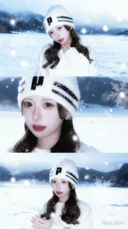 AI雪加工テンプレート