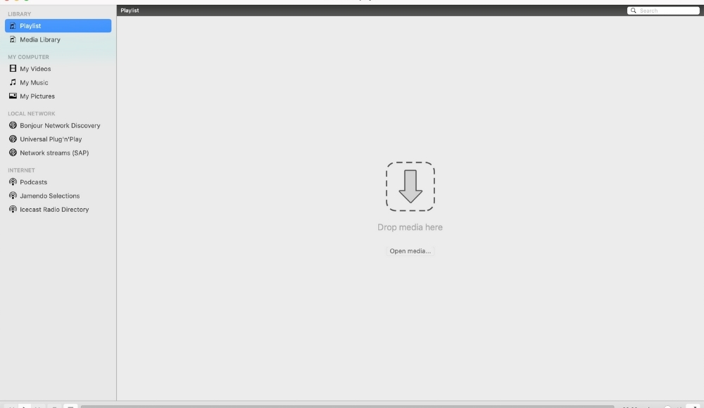 Cắt-ảnh-từ-video-bằng-VLC-Bước-2-Mở-phần-mềm-chọn-File-Open-Video