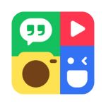 free photo enhancer app - PhotoGrid - logo