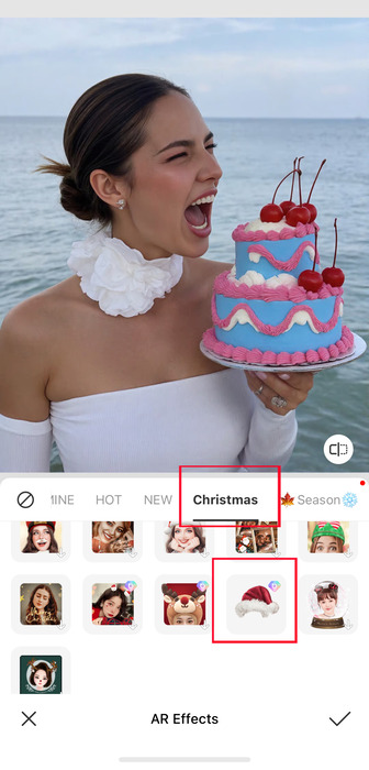 How to Add Santa Hat to Photo - BeautyPlus - Santa Hat