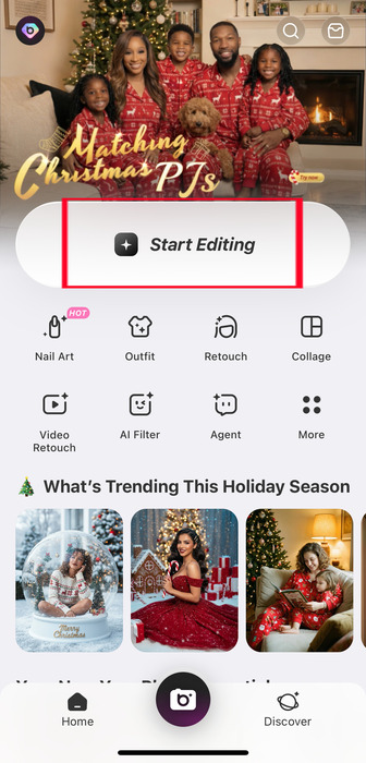 How to Add Santa Hat to Photo - BeautyPlus - Start Editing