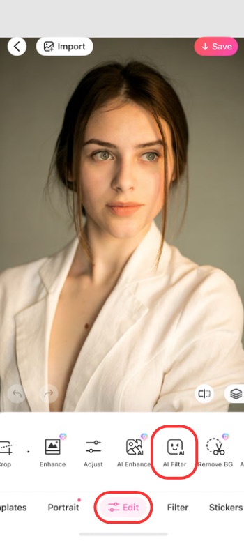 How to add Santa to a photo on your phone - BeautyPlus - AI Filter