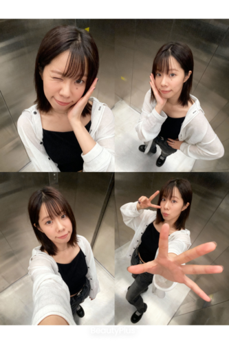 無機質な感じがかっこいい「エレベーターフォト加工」