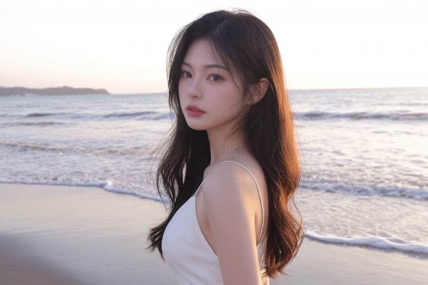 Black Hair Styles—Black hair in loose waves