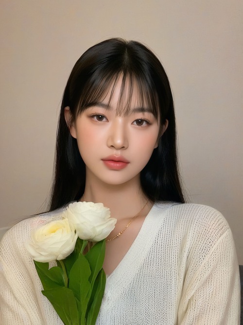 Black Hair Styles—Long straight black haircut