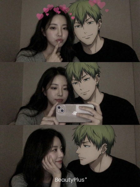 MacBookで撮影したアニメ