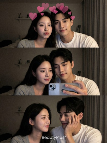 MacBookで撮影したカップル写真