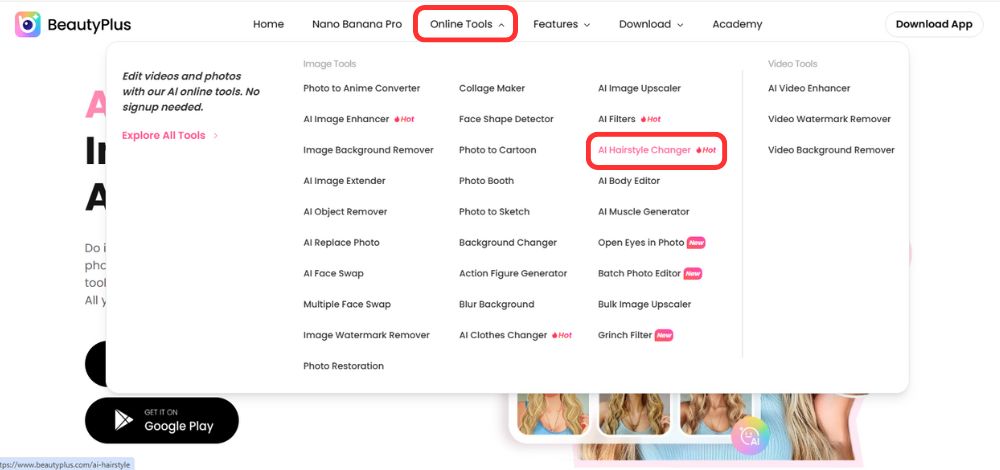 what would i look like with black hair-BeautyPlus online step 1