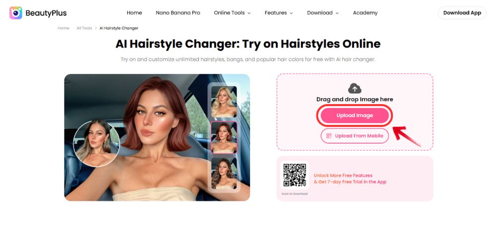 what would i look like with black hair-BeautyPlus online step 2