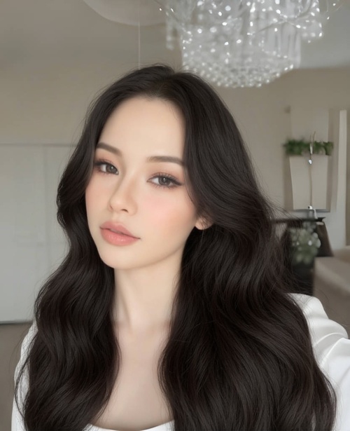 What Would I Look Like with Black Hair - Try-on Online - Before