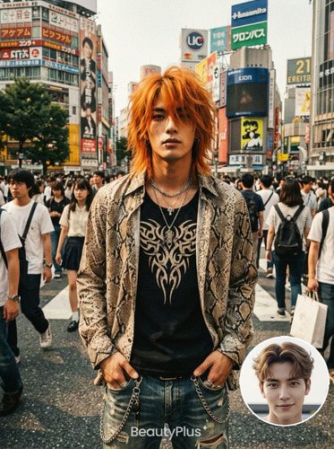 ai 平成レトロギャル風フィルターボーイ