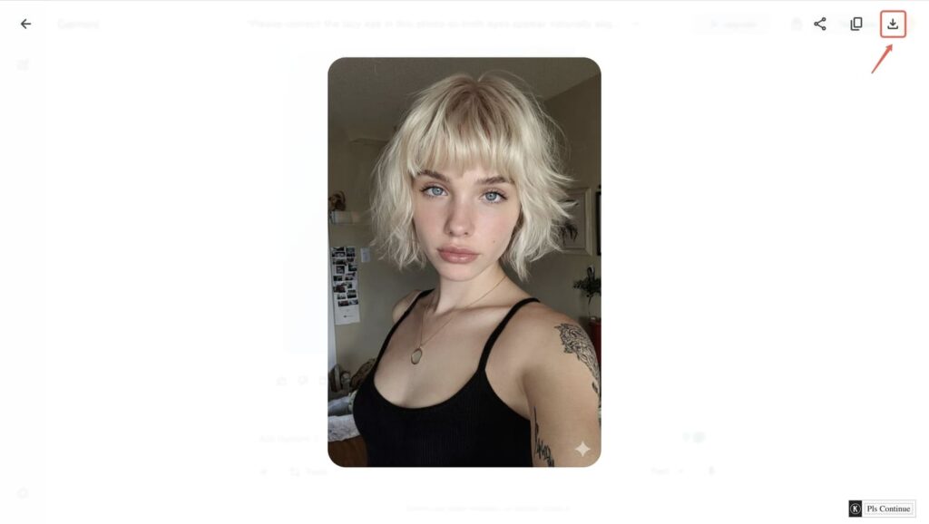 how to fix lazy eye in photos-Gemini online step 5