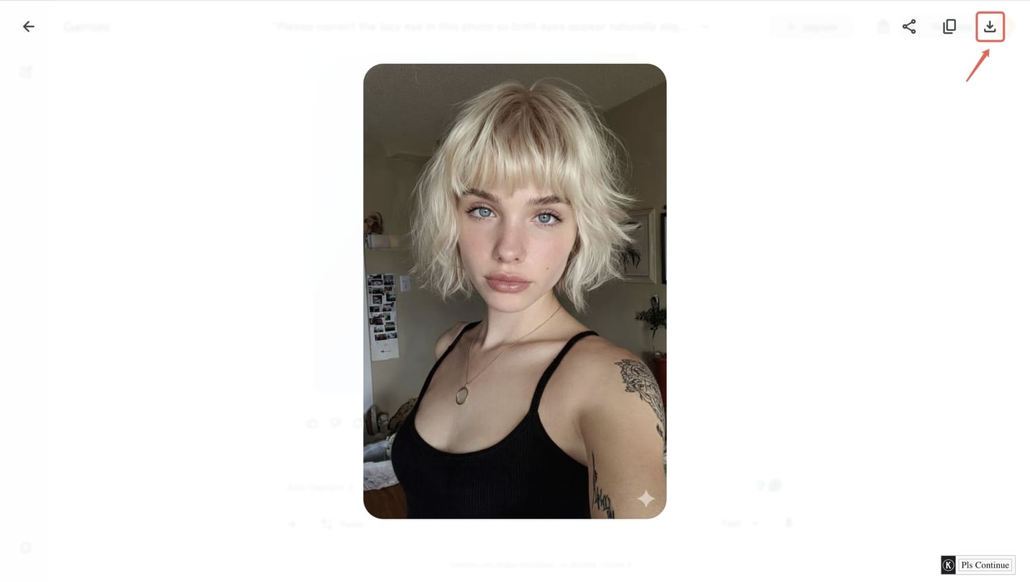 how to fix lazy eye in photos-Gemini online step 5