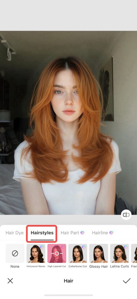 what would i look like with long hair-BeautyPlus app step 5