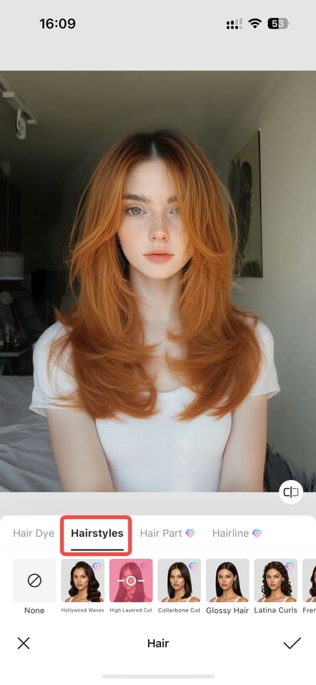 what would i look like with long hair-BeautyPlus app step 5