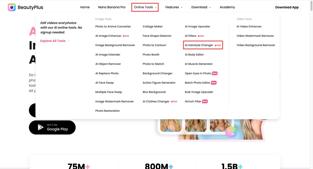 what would i look like with long hair-BeautyPlus online step 1