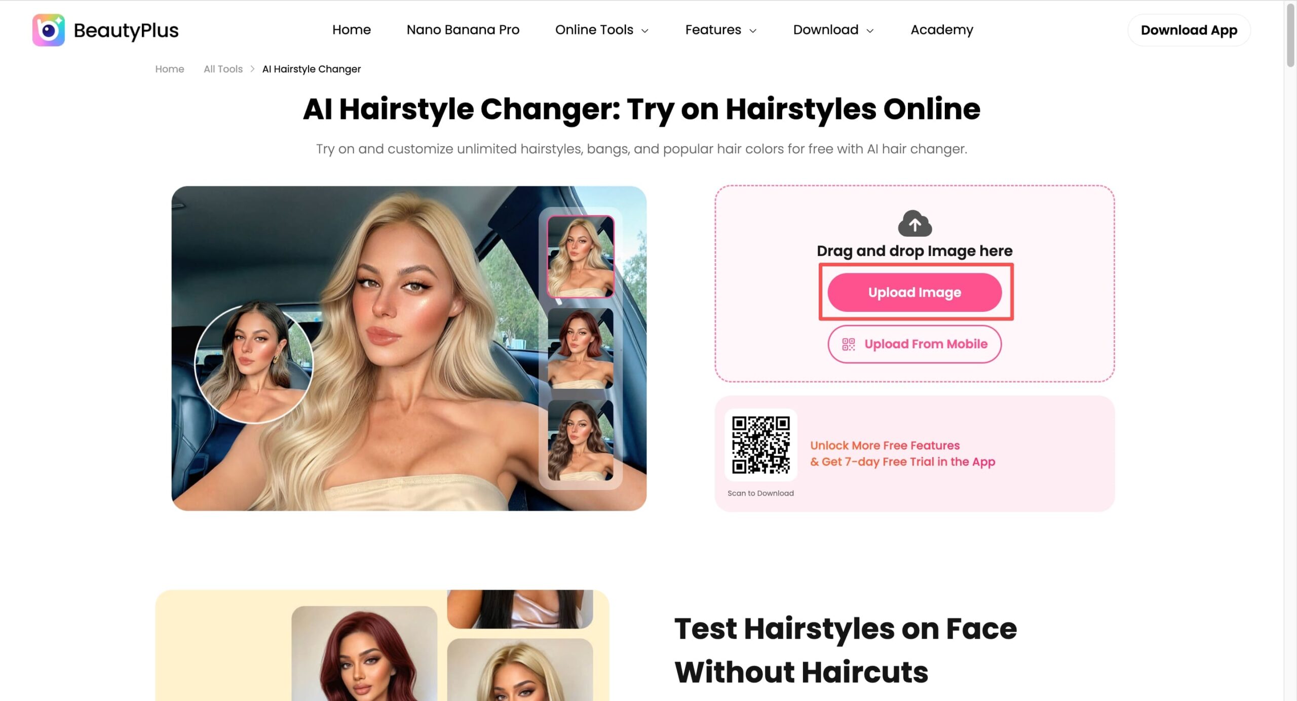 what would i look like with long hair-BeautyPlus online step 2