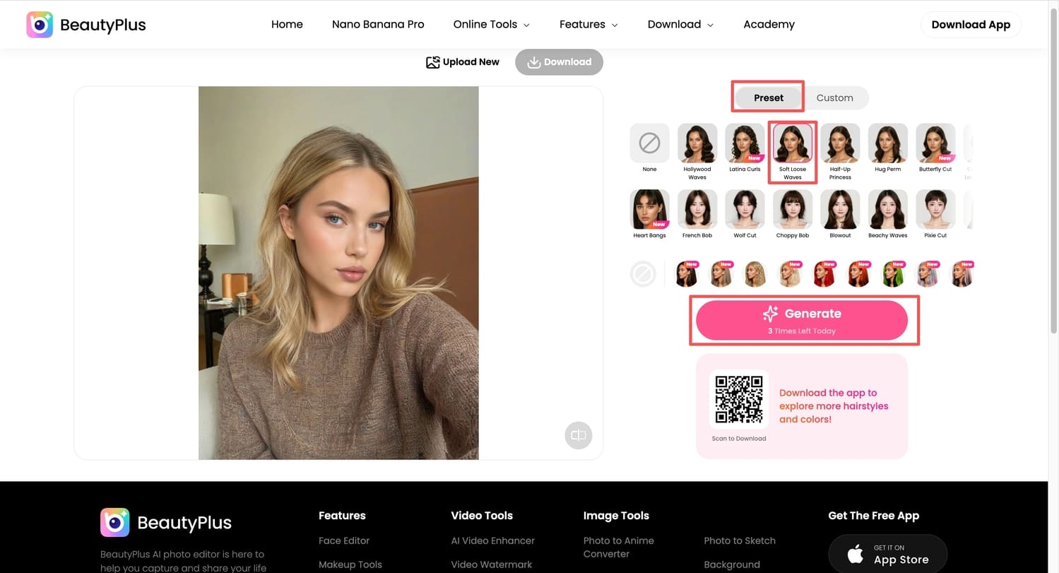what would i look like with long hair-BeautyPlus online step 3