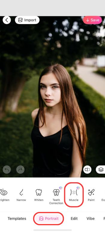 How to Expand Breasts With BeautyPlus App - Step 3