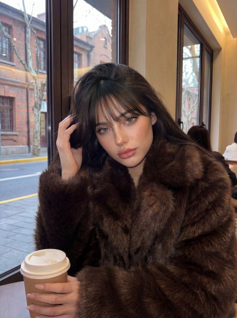 Aplicando el filtro de flequillo - Después