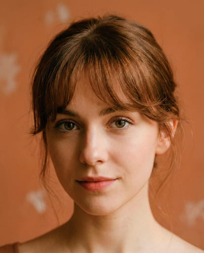 cortes de flequillo según el rostro - rostro con forma de corazón