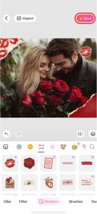 Valentine’s Day photoshoot ideas - Valentine stickers - 04