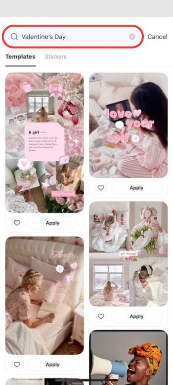 beautyplus - Valentine’s Day photoshoot ideas - Valentine templates - 02