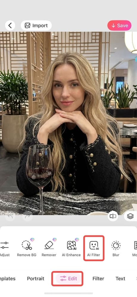 valentine's day photoshoot ideas-ai filter step 03