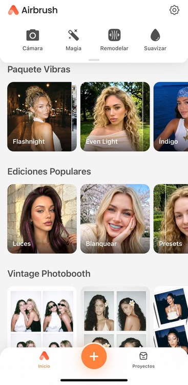 app to change photo backgrounds - AirBrush 01