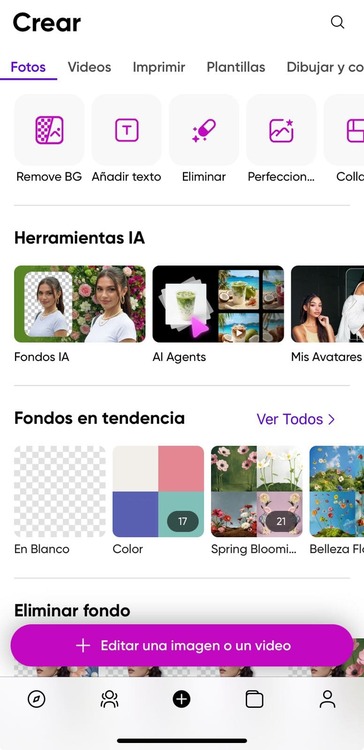 app to change photo backgrounds - PicsArt 01