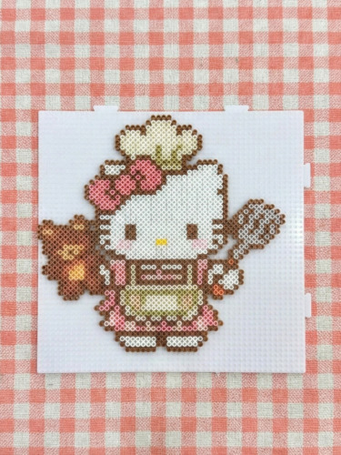 ピクセルビーズ ハローキティの図案