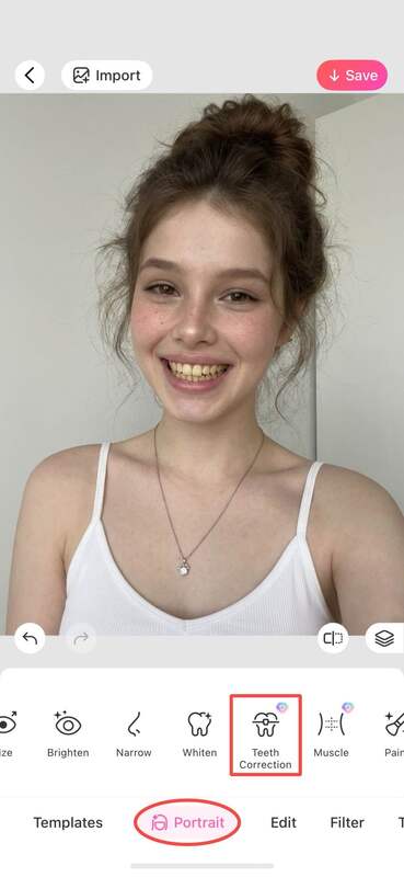 what would i look like with veneers-BeautyPlus app teeth correction and whitening-03