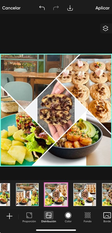 app para hacer collage de fotos gratis -Picsart