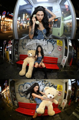 ai image - example streetstyle photoshoot