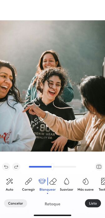 facetune - app para blanquear dientes