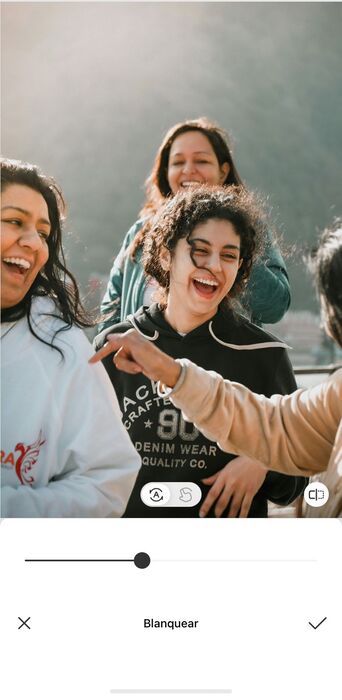 Cómo usar la aplicación BeautyPlus para blanquear los dientes — Paso 2