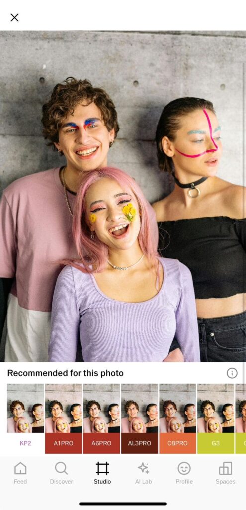 la mejor app para editar fotos gratis -VSCO