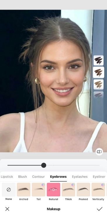 how-to-use-eyebrows-filter-on-beautyplus-step4