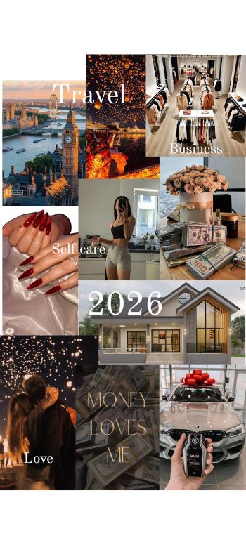 2026 Goals Vision Board