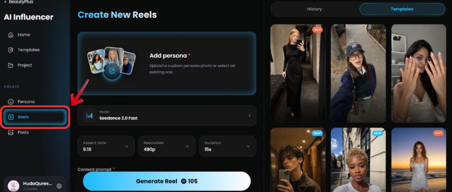 best ai influencer generator-Create AI Reels-01