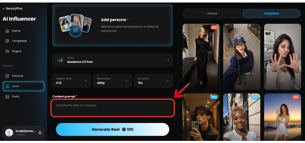 best ai influencer generator - Create AI Reels - 03