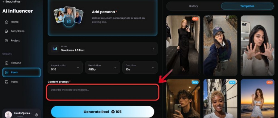 best ai influencer generator-Create AI Reels-03