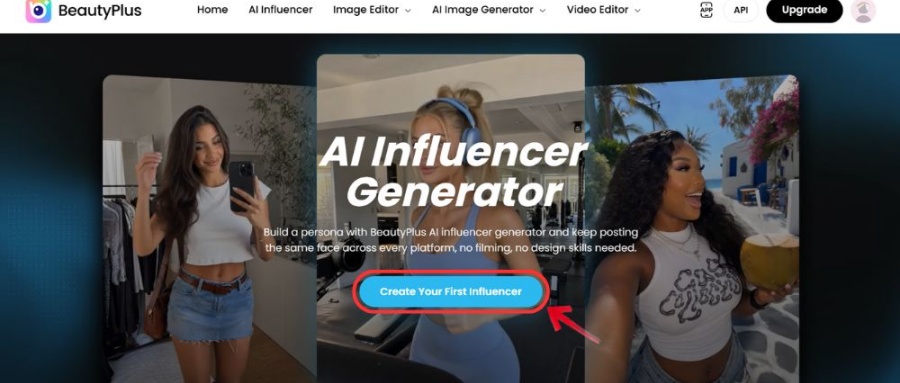 best ai influencer generator-Create Your First AI Influencer-01