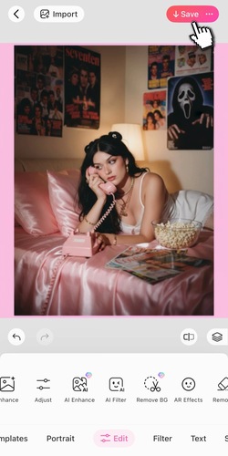 How to Recreate the AI Halloween Trend with BeautyPlus_step 4